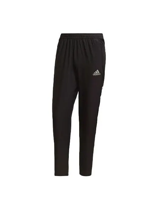 Спортивные штаны Men's adidas Logo Sports Running Long Pants/Trousers Black — изображение 1 из 4, черный