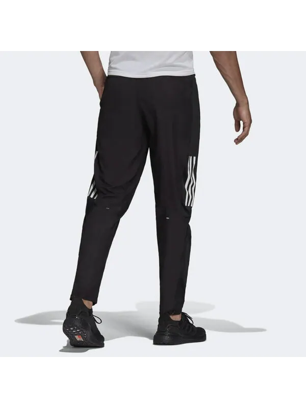 Спортивные штаны Men's adidas Logo Sports Running Long Pants/Trousers Black — изображение 3 из 4, черный