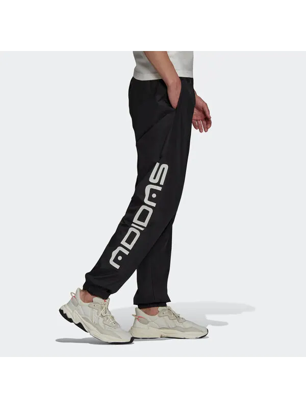 Спортивные штаны Men's adidas originals Symbol Tp Casual Alphabet Printing Sports — изображение 4 из 4, черный