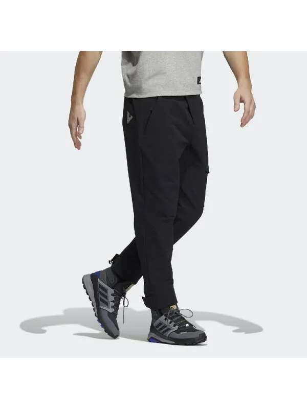 Спортивные штаны Men's adidas Logo Casual Breathable Sports Pants/Trousers/Joggers Black — изображение 4 из 4, мульти