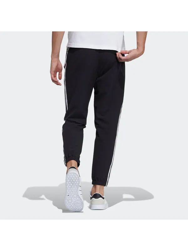 Спортивные штаны adidas neo M Ce 3s Wvn Tp Bundle Feet Sports Long Pants Black — изображение 3 из 4, черный