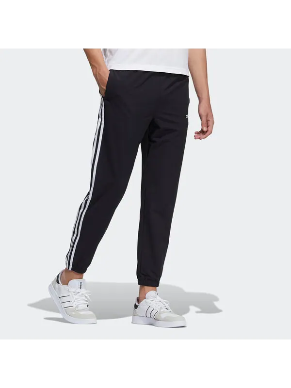 Спортивные штаны adidas neo M Ce 3s Wvn Tp Bundle Feet Sports Long Pants Black — изображение 4 из 4, черный