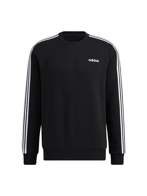 Толстовка men's neo ce 3s swt sports round neck pullover black Adidas — изображение 1 из 4, черный