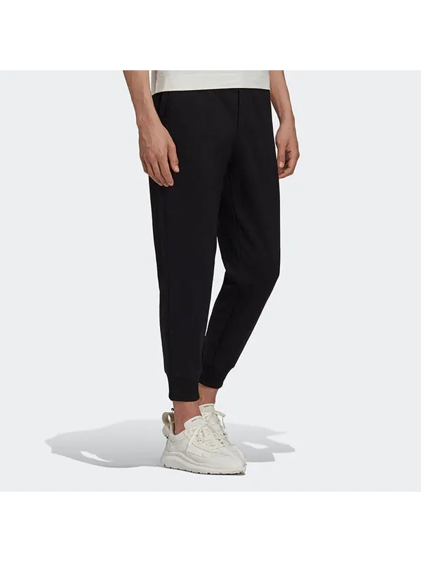 Штаны y 3 3 полоски классические спортивные штаны с манжетами Adidas — изображение 4 из 4, черный
