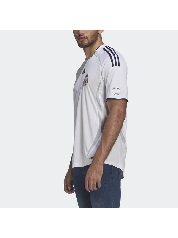 Футболка футбольная майка Real Madrid Adidas — изображение 4 из 4, белый