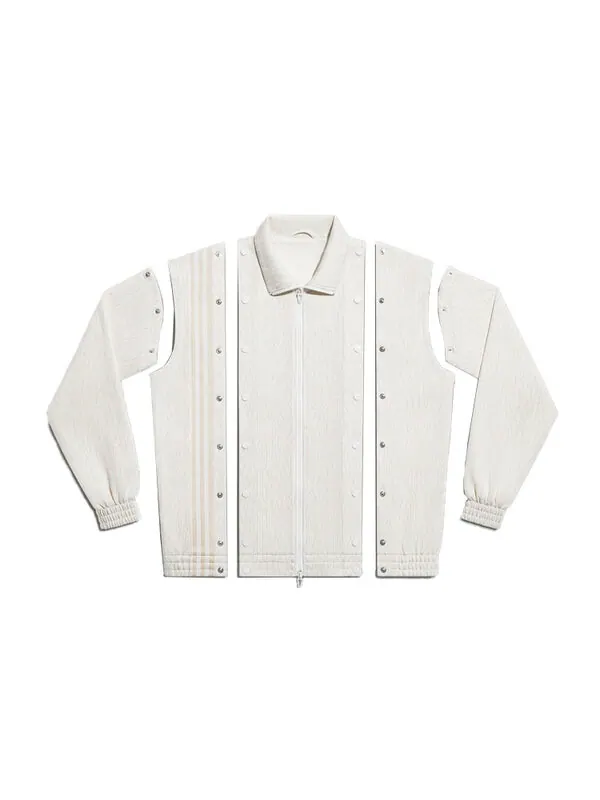 Куртка adidas originals x Ivy Park Stand Collar Jacket White — изображение 3 из 4, белый