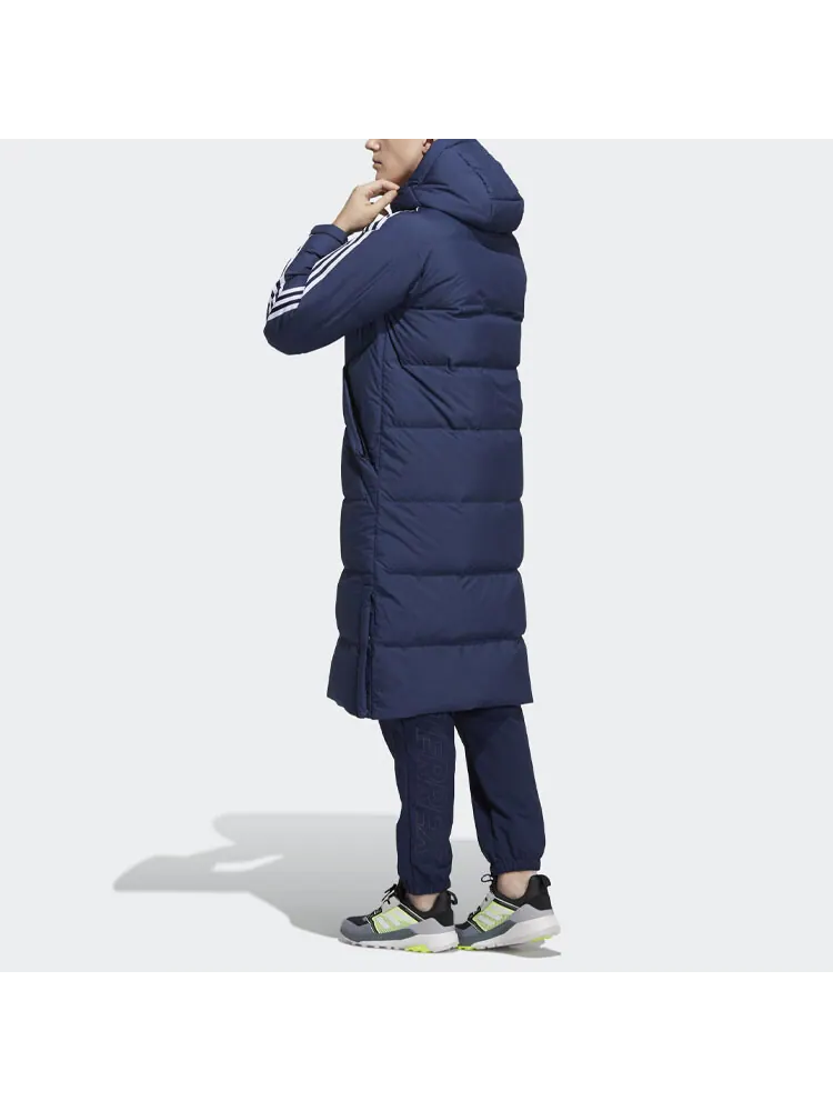 Пуховик Adidas 3St Long Coat — изображение 3 из 6, синий