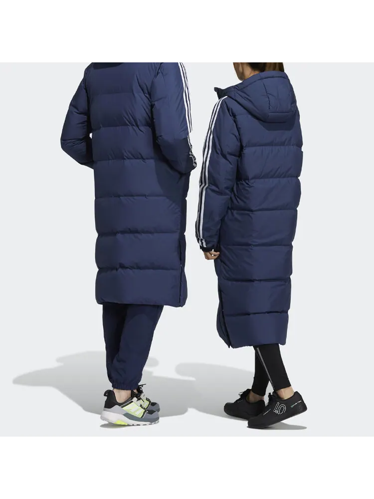 Пуховик Adidas 3St Long Coat — изображение 6 из 6, синий