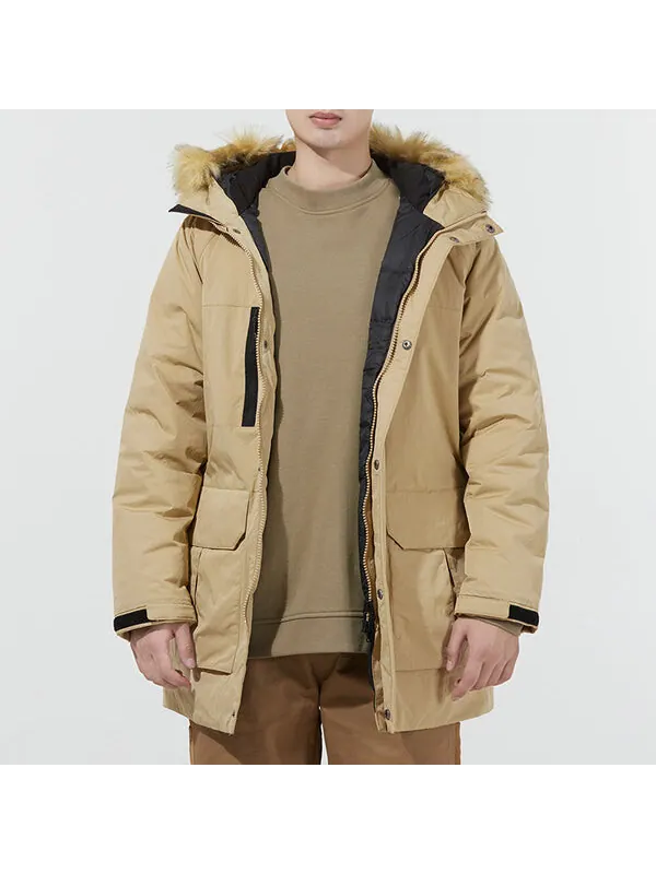 Пуховик adidas Down Parka mid-length Stay Warm hooded down Jacket — изображение 3 из 4, мульти