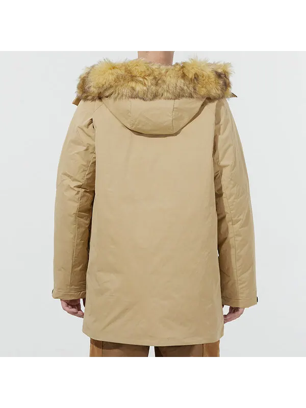 Пуховик adidas Down Parka mid-length Stay Warm hooded down Jacket — изображение 4 из 4, мульти