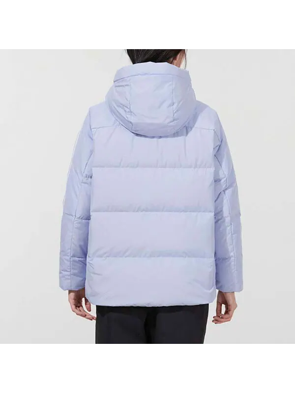 Куртка из искусственной замши пуховая куртка азиатские размеры Adidas — изображение 4 из 4, фиолетовый