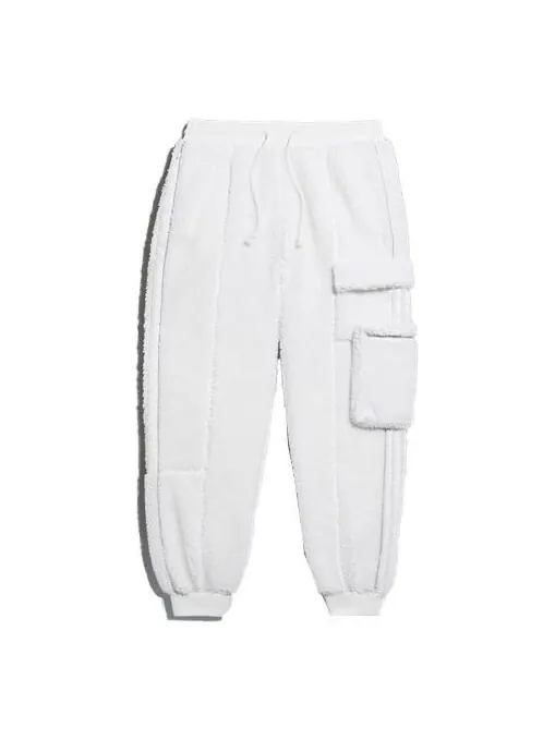 Спортивные штаны adidas originals x Ivy Park Casual Sports Fleeced Pants White — изображение 1 из 4, белый