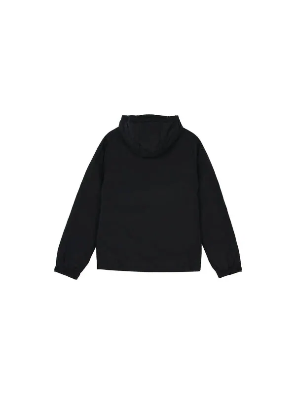 Пуховик adidas 3st Down Jkt Logo Printing Side Stripe Sports Stay Warm hooded down Jacket Black — изображение 2 из 4, черный