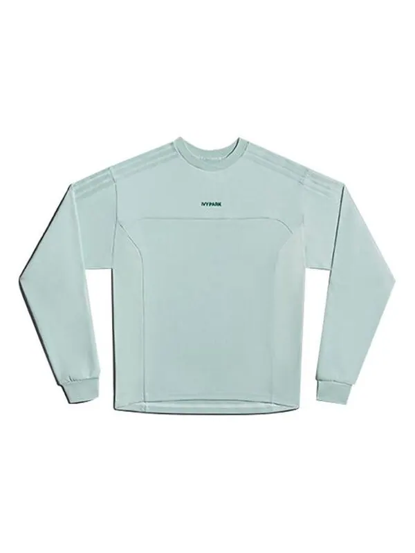 Толстовка adidas originals x IVY PARK Crossover Alphabet Embroidered Solid Color Sports Couple — изображение 1 из 4, зеленый