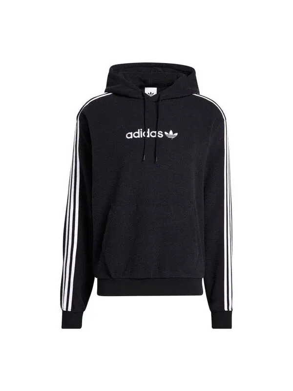 Толстовка Men's adidas originals Logo Stripe Sports Black — изображение 1 из 3, мульти