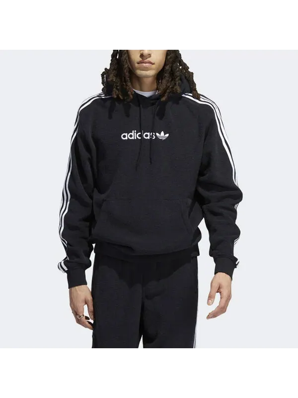 Толстовка Men's adidas originals Logo Stripe Sports Black — изображение 2 из 3, мульти