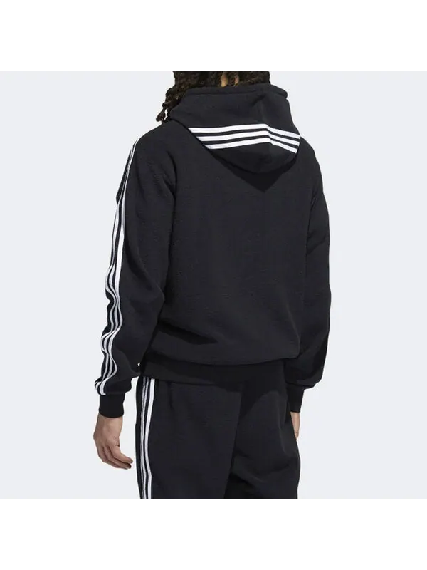 Толстовка Men's adidas originals Logo Stripe Sports Black — изображение 3 из 3, мульти