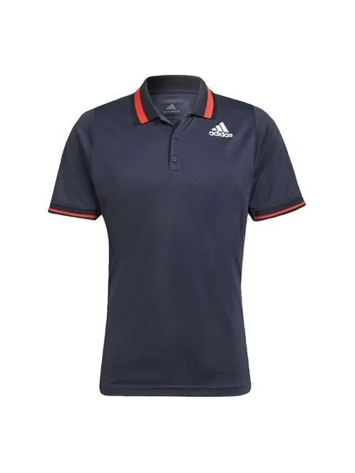 Футболка h.rdy top polo sports short sleeve shirt polo men Adidas — изображение 1 из 1, темно-синий
