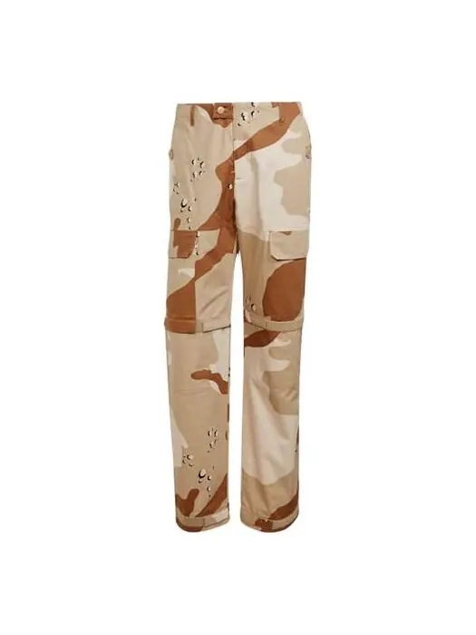 Брюки originals blue version series cotton camouflage cargo casual pants khaki Adidas — изображение 1 из 4, хаки