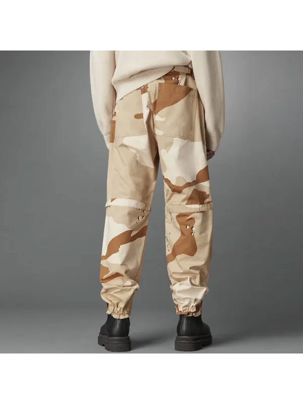 Брюки originals blue version series cotton camouflage cargo casual pants khaki Adidas — изображение 3 из 4, хаки
