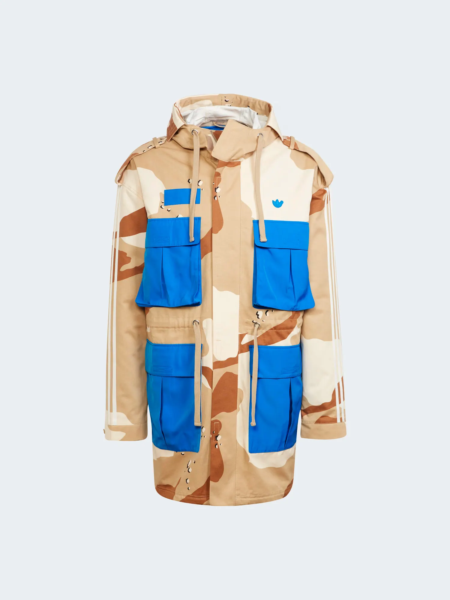 Куртка Adidas Originals Chamarra Parka Blue Version — изображение 1 из 9, мульти
