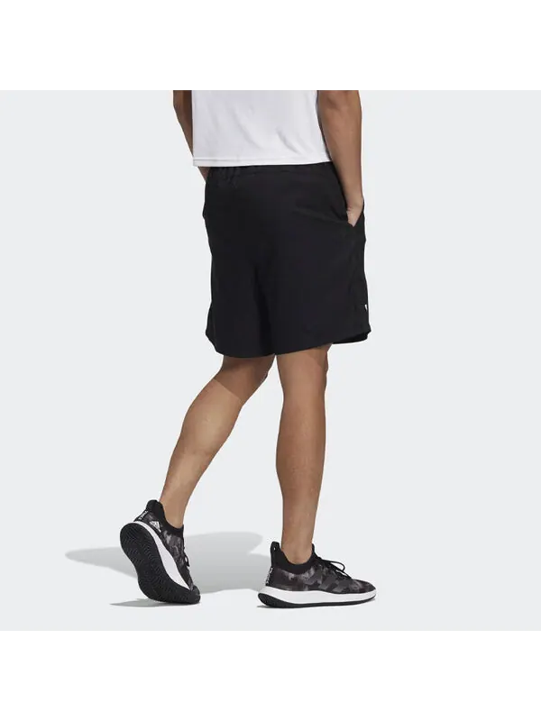 Шорты ts short tennis casual sports breathable shorts black Adidas — изображение 4 из 4, черный
