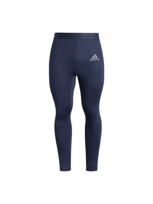 Леггинсы adidas Techfit Warm Tight 'Navy' — изображение 1 из 2, темно-синий