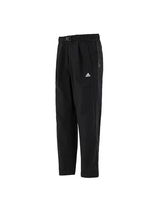Спортивные штаны Men's adidas Wj Wv Reg Pnt Martial Arts Series Loose Sports Pants/Trousers/Joggers — изображение 1 из 4