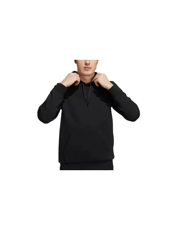 Толстовка Men's adidas Casual Sports Pullover Black — изображение 2 из 4, черный