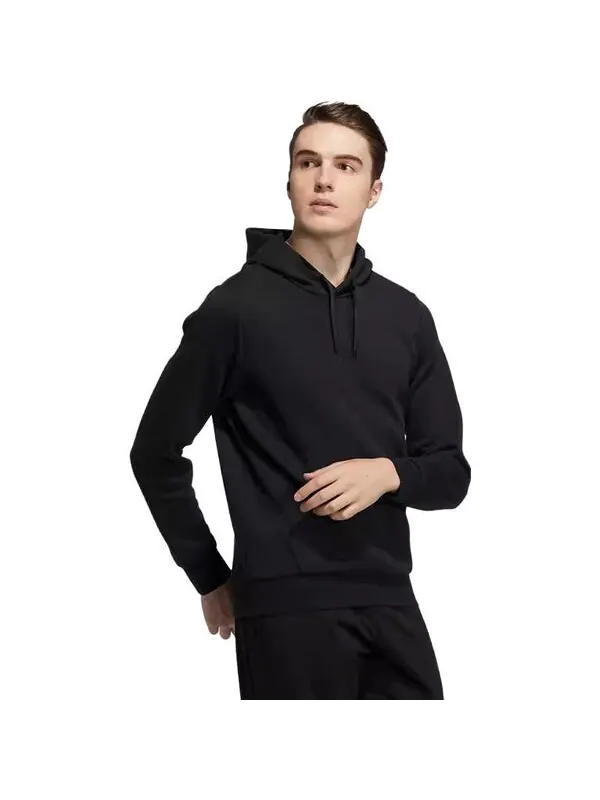 Толстовка Men's adidas Casual Sports Pullover Black — изображение 3 из 4, черный