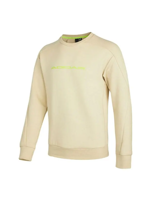 Толстовка Men's adidas Th Eng Sweat Logo Printing Casual Sports Pullover Khaki — изображение 1 из 4, хаки