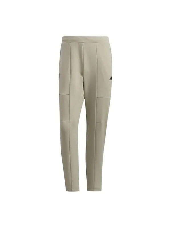 Спортивные штаны Men's adidas Wj Kn Warm Pnt Martial Arts Series Knit Straight Sports — изображение 1 из 4, хаки