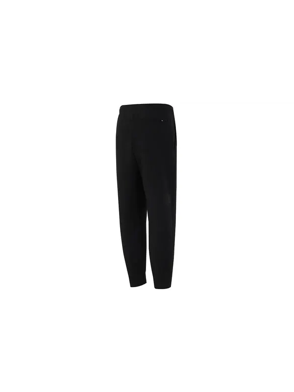 Спортивные штаны Men's adidas Running Training Bundle Feet Sports Pants/Trousers/Joggers Black — изображение 2 из 4, черный