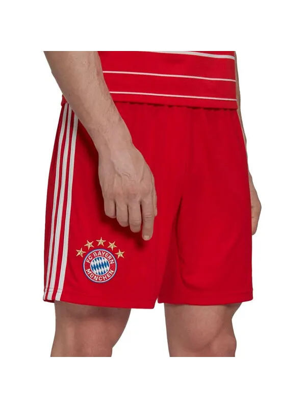 Шорты fc bayern 22 23 домашние шорты Adidas — изображение 2 из 3, красный/белый