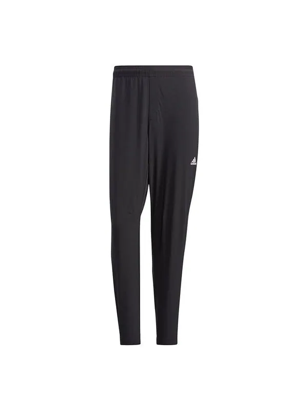 Спортивные штаны adidas Fi Wv Entry Pnt Casual Breathable Sports Long Pants Black — изображение 1 из 4, черный