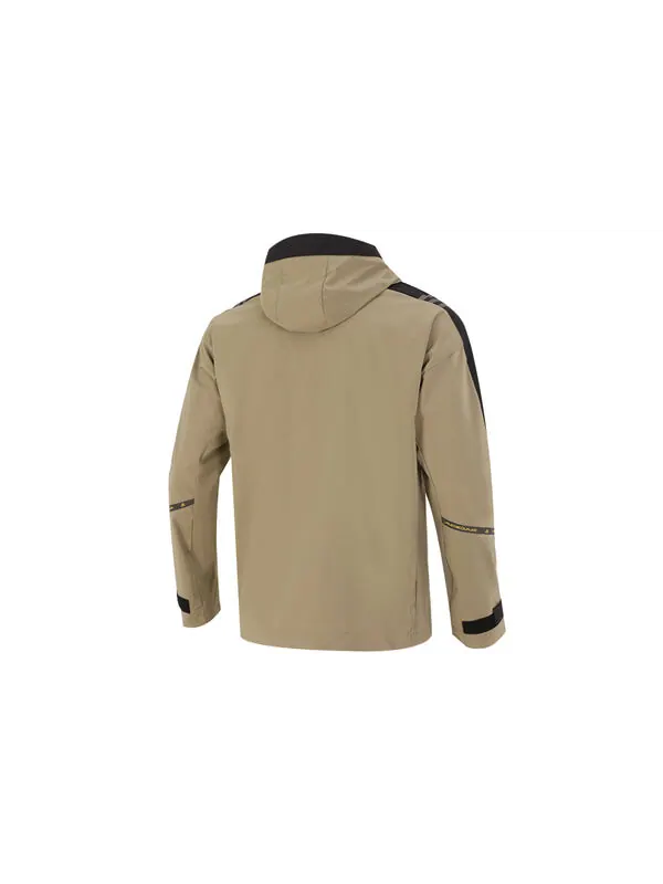 Куртка adidas Athleisure Casual Sports hooded Training Knit Jacket Khaki — изображение 2 из 4, хаки