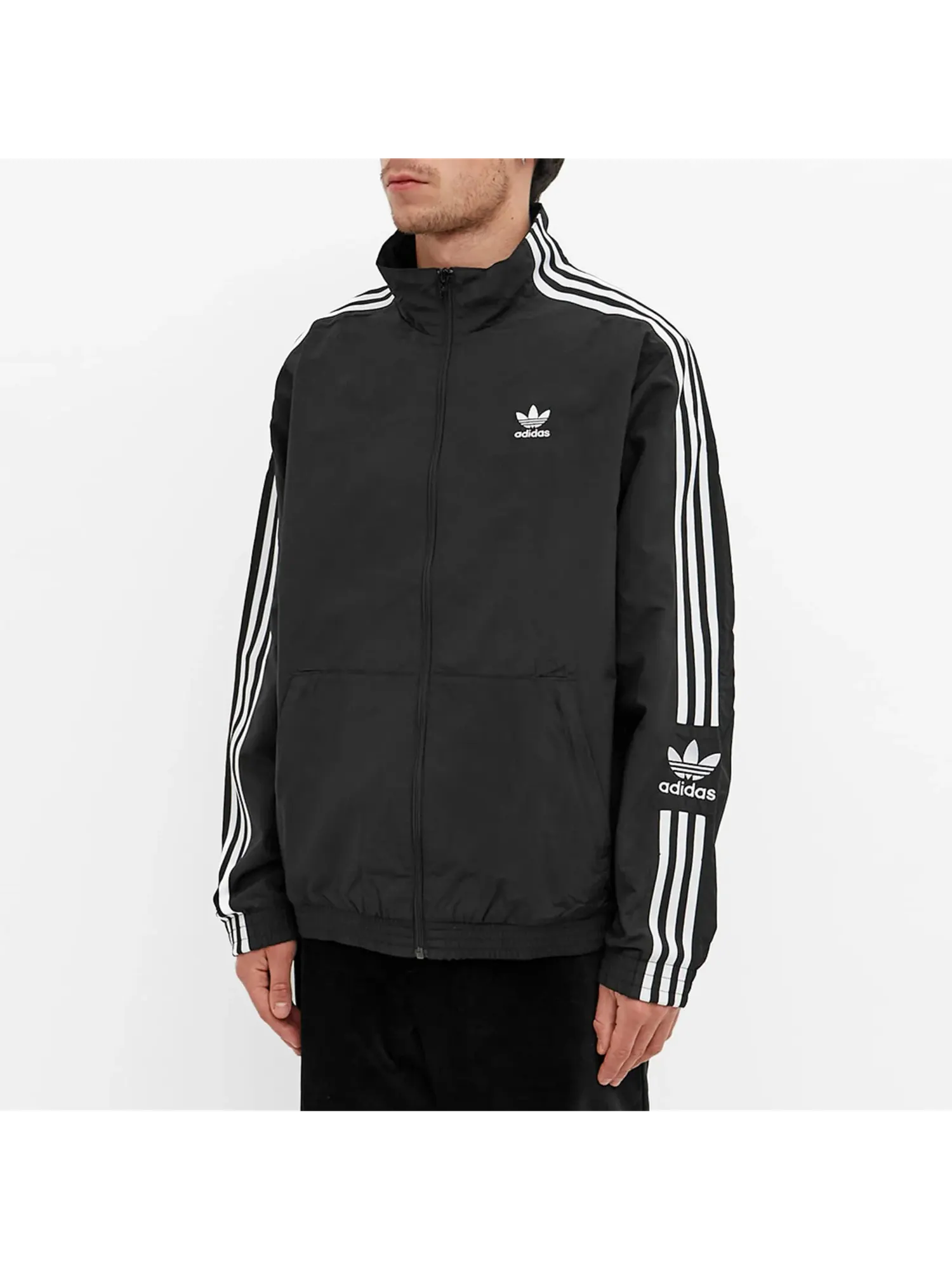 Мужская куртка Adidas Originals Logo — изображение 5 из 6, черный