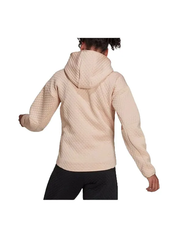 Куртка zne sportswear с капюшоном на молнии Adidas — изображение 3 из 3, розовый