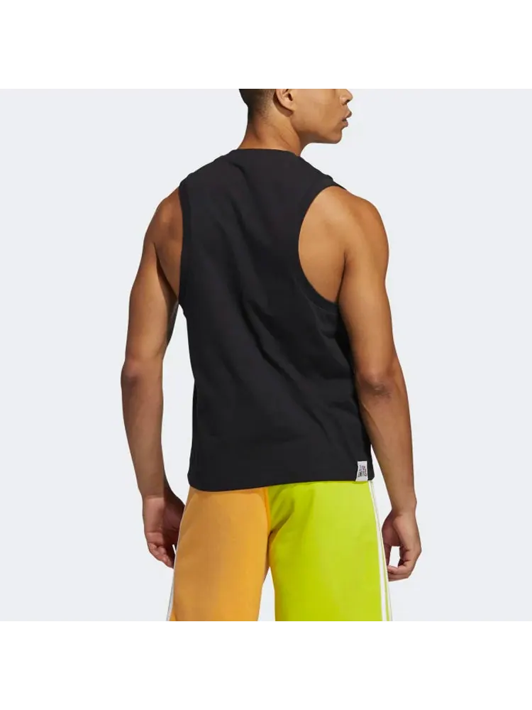 Жилет adidas originals Ptide Series Love Unites Tan Fluorescence Printing Sports Vest Couple Style Black — изображение 4 из 4