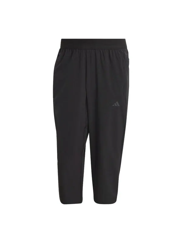 Брюки adidas Yoga Training 3/4 Pants 'Black' — изображение 1 из 4, черный