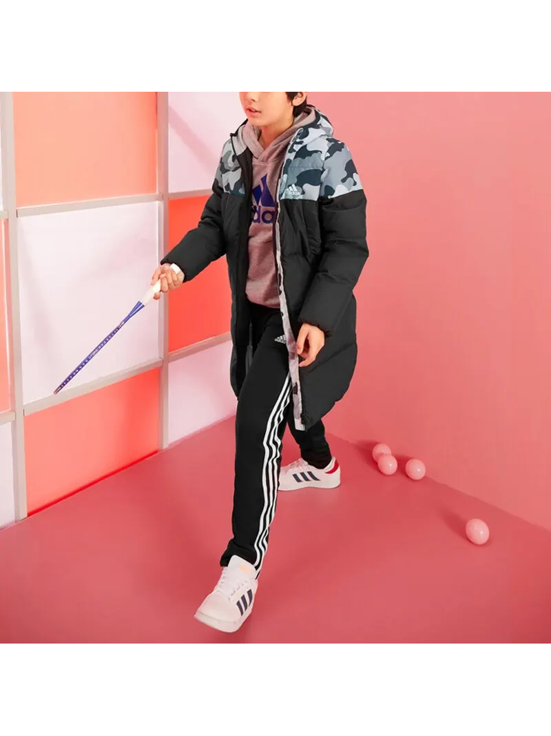 Удлиненный пуховик Adidas — изображение 6 из 6, черный