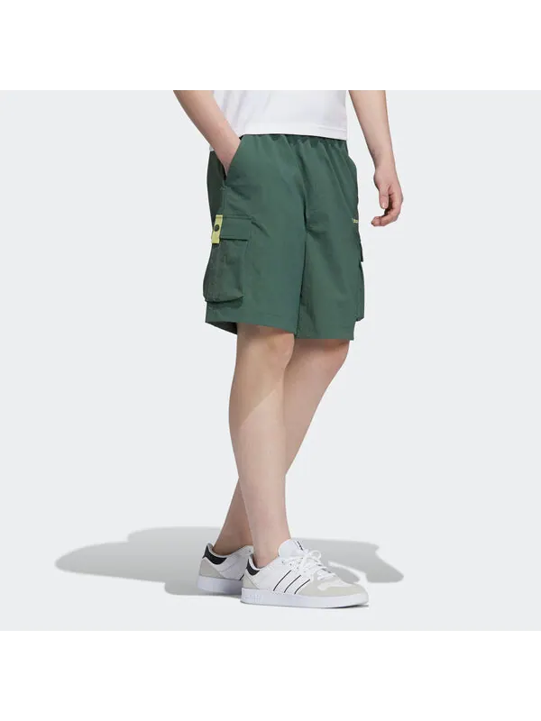 Шорты neo m sw wvn ut sh pocket sports short pant male green Adidas — изображение 4 из 4, зеленый