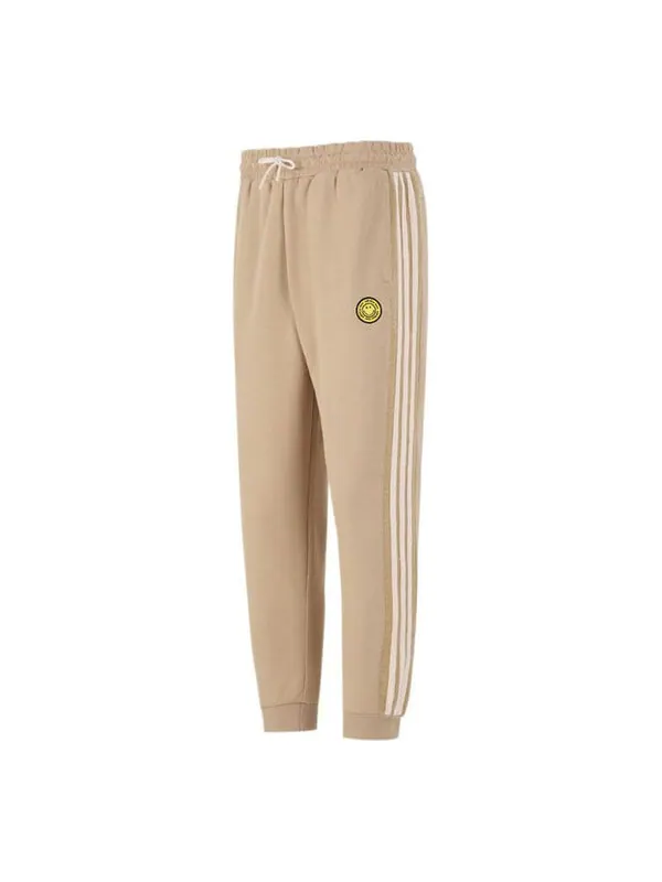 Спортивные штаны Men's adidas SMLY TP 1 Stripe Athleisure Casual Sports Long Pants/Trousers Khaki — изображение 1 из 4, хаки