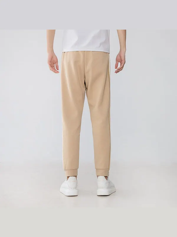 Спортивные штаны Men's adidas SMLY TP 1 Stripe Athleisure Casual Sports Long Pants/Trousers Khaki — изображение 4 из 4, хаки