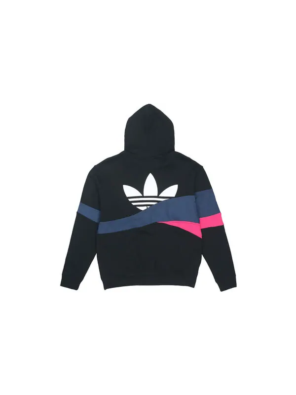 Толстовка Men's adidas originals Colorblock Large Logo Sports Black — изображение 2 из 4, мульти