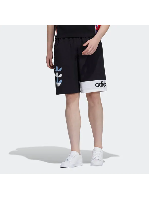 Шорты originals sprt short causual sports ventilate short pant male black Adidas — изображение 3 из 4, черный