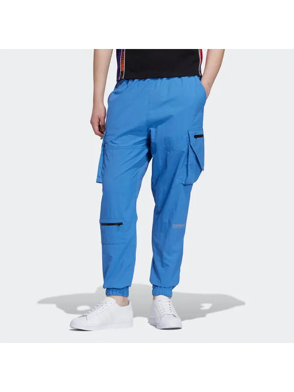 Спортивные штаны Men's adidas originals Adv Pants 1 Side Pocket Splicing Bundle Feet Sports — изображение 2 из 4, мульти