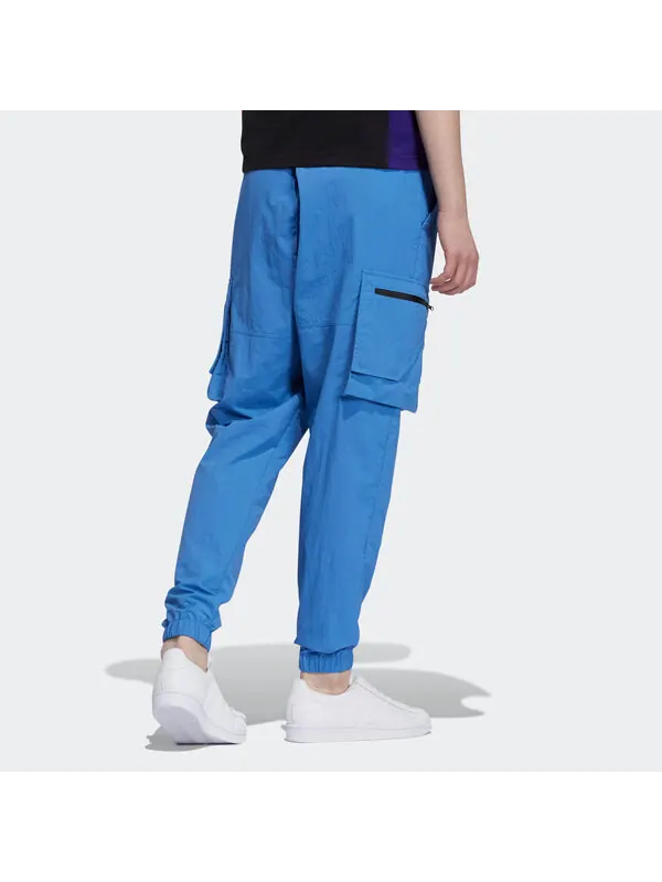 Спортивные штаны Men's adidas originals Adv Pants 1 Side Pocket Splicing Bundle Feet Sports — изображение 3 из 4, мульти