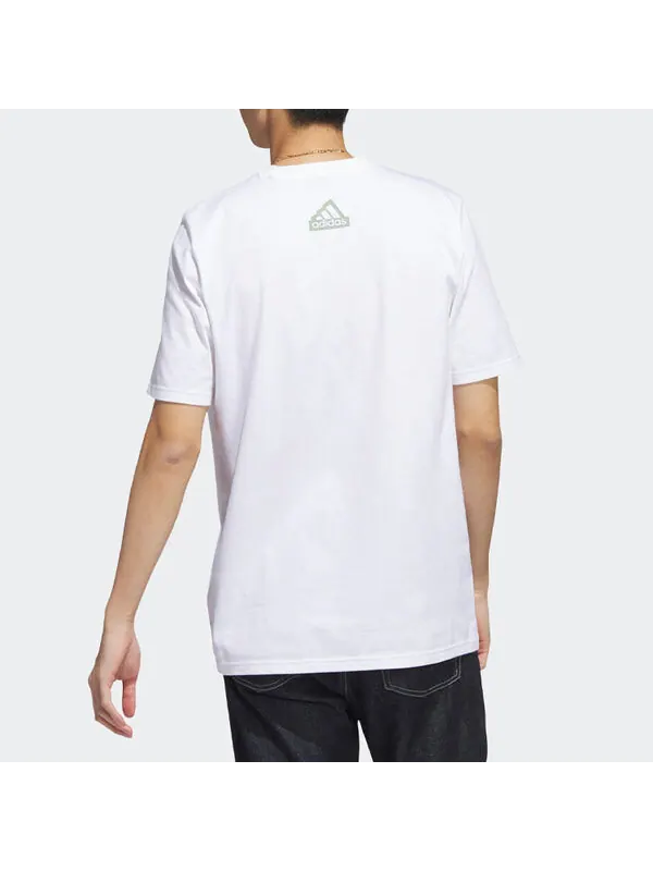Футболка с графическим карманом city escape Adidas — изображение 3 из 4, белый