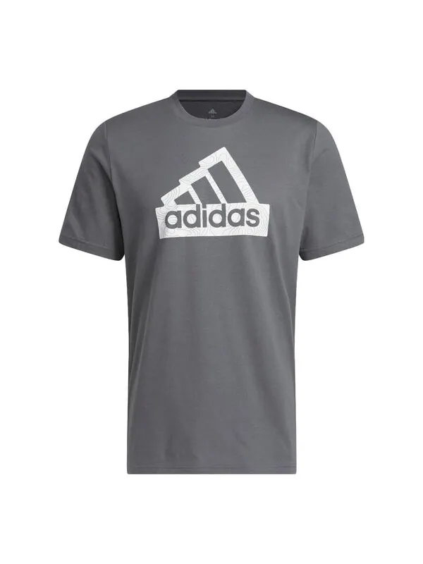 Футболка с графическим принтом «City Escape» Adidas — изображение 1 из 4, серый